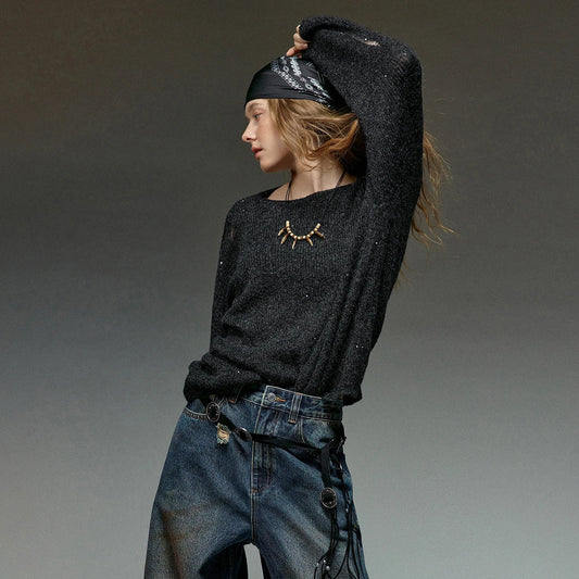 Distressed Top Blizzi - HAWSON - LONDON.COM