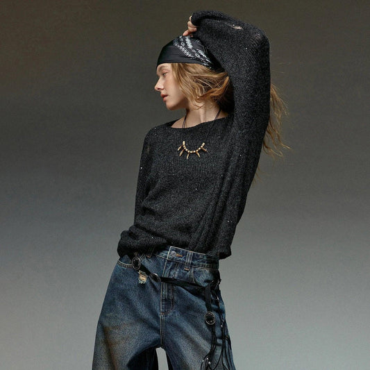 Distressed Top Blizzi - HAWSON-LONDON.COM