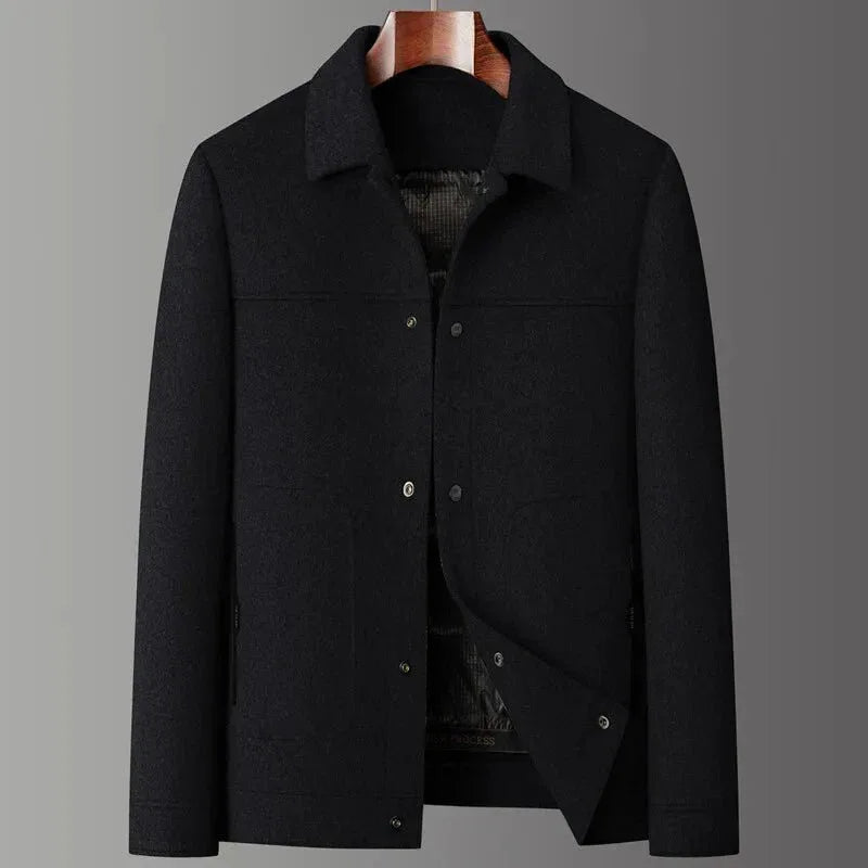 Woolen Coat Bouldeneu - HAWSON-LONDON.COM