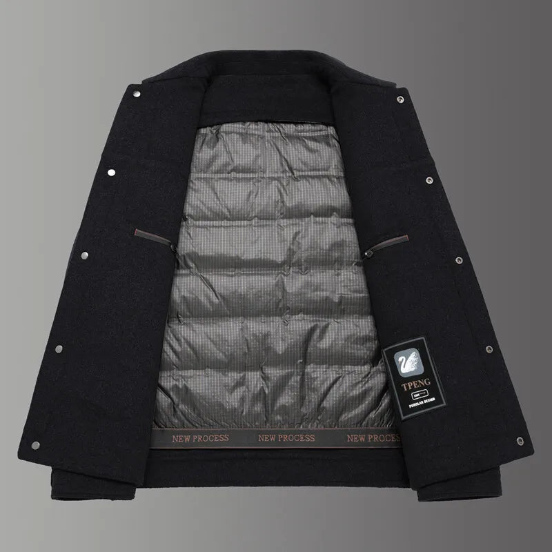 Woolen Coat Bouldeneu - HAWSON - LONDON.COM