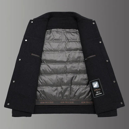 Woolen Coat Bouldeneu - HAWSON - LONDON.COM